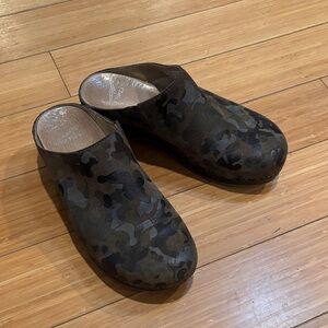 Dansko Camouflage Mules 7